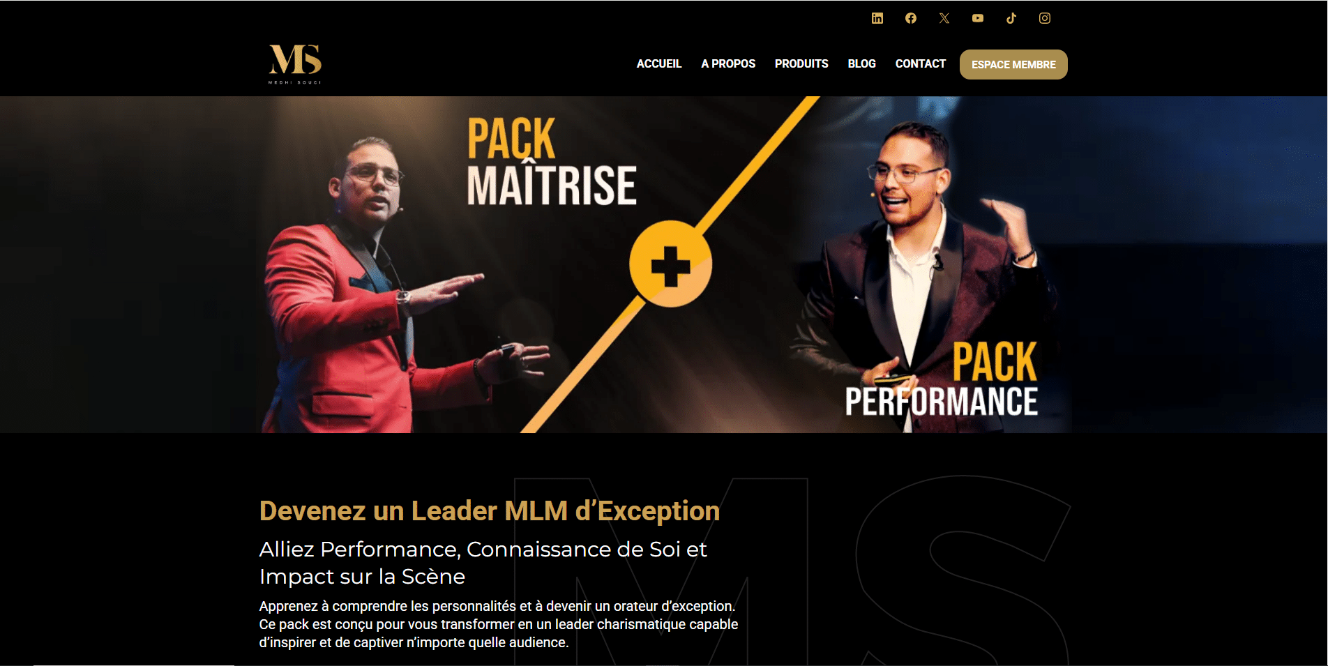 page de vente 1